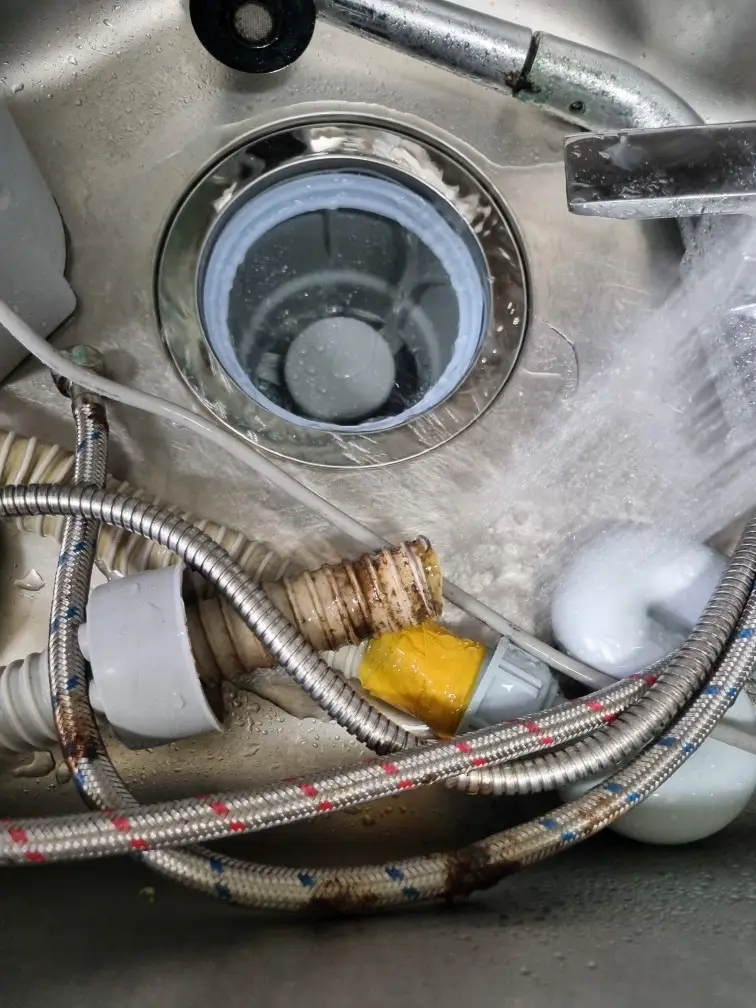 싱크대 배수구 교체 12